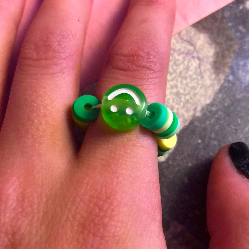 Forest smile ring seashore bracelet